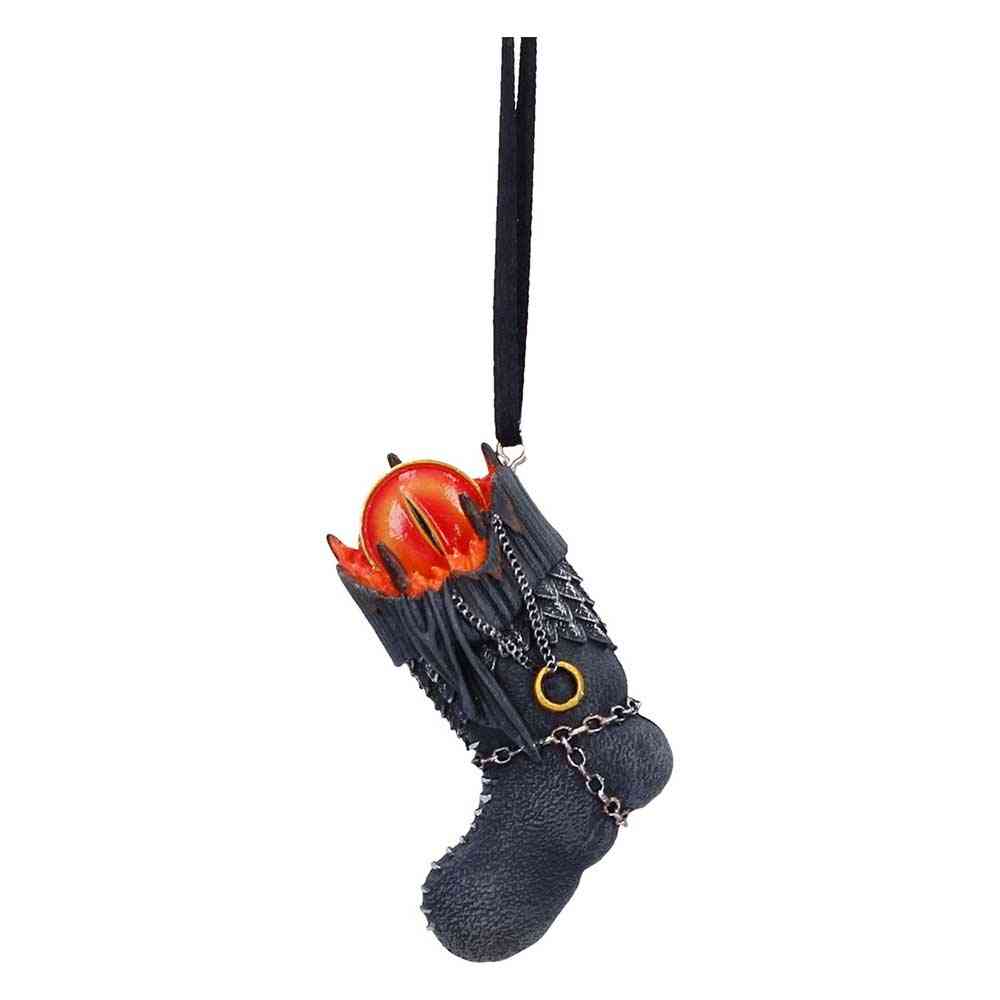 Nemesis Now The Lord of the Rings - Sauron Stocking Hanging Ornament Christmas bauble - Multicolours